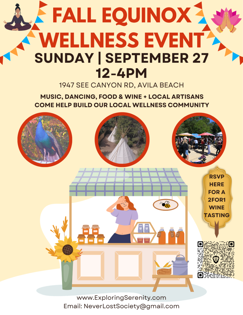 Fall Sostice Wellness Event RSVP Flyer